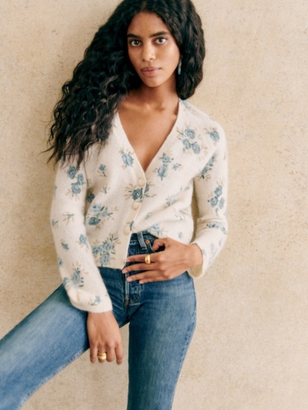 Sézane Nerys Cardigan - Picture 2 of 15